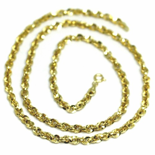 Catena oro giallo 18k - giallo, maglia