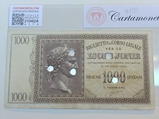 ISOLE JONIE 1.000 DRACME 1942