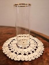 6 Bicchieri da whisky vintage, con bordo filo oro.