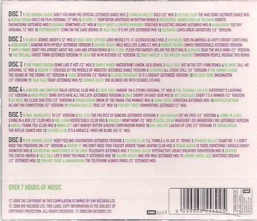 Rare dance 6cds 12 - 80's,