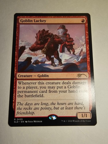 Goblin lackey r - lackey,