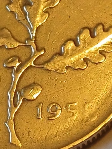 Lire 1958 errore conio - 20, di