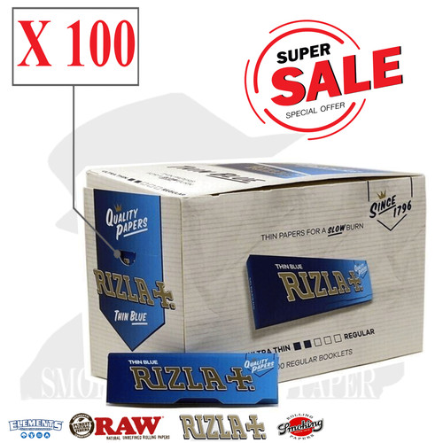 Cartine rizla blu corte - blu,