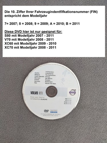 Dvd navigazione volvo - volvo, rti