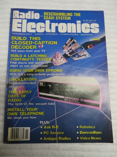 Radio electronics magazine nov - radio,
