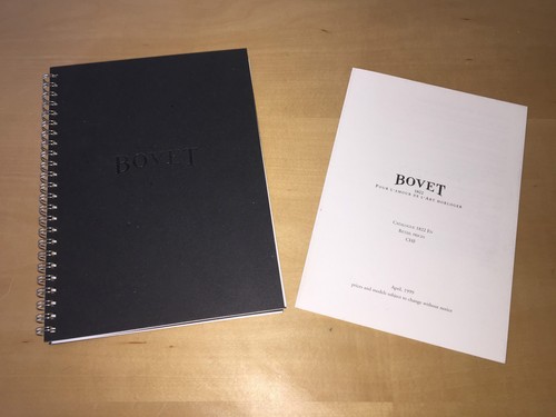 Catalogo bovet watches - catalogo,