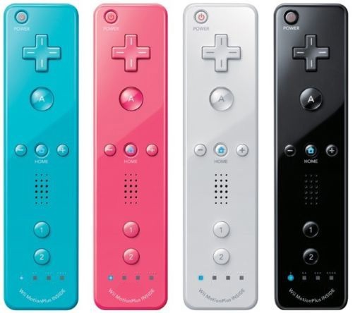 Wiimote built motion plus - wiimote, in