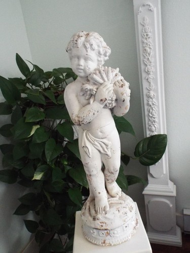 Splendida statua cherubino - , 27"