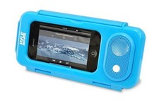NUOVO altoparlante e custodia portatile Pyle universale impermeabile iPod iPhone MP3 PWPS63BL