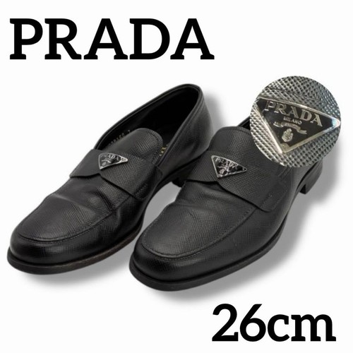 Mocassini prada saffiano - mocassini,