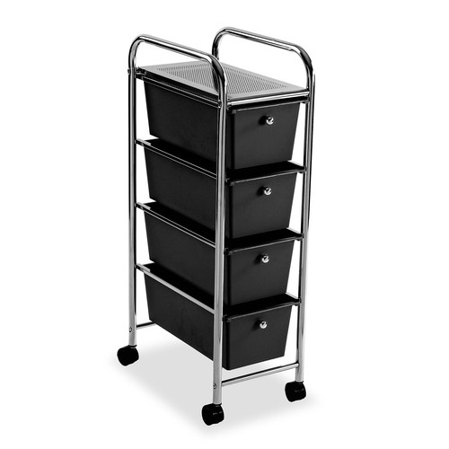Carrello nero bagno 4 - bagno,