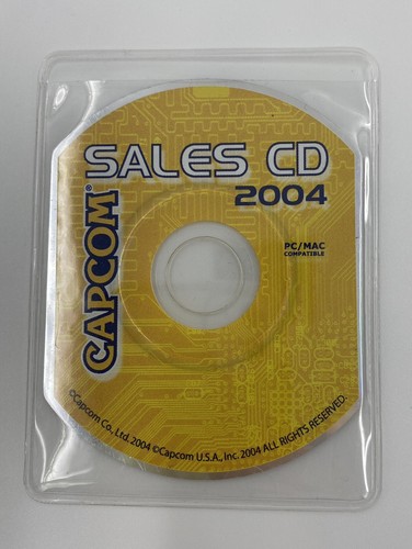 Capcom 2004 vendita promo - capcom,