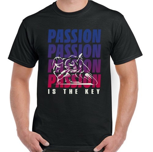 Maglietta moto biker passione - moto,