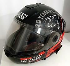 Casco Moto Modulare Nolan N104 Taglia S Absolute Iconic Replica Nero Opaco