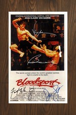 Poster film firmato BLOODSPORT