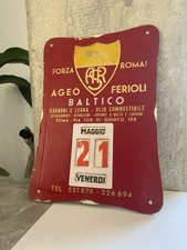 Calendario Perpetuo Vintage AS Roma- Ageo Ferioli Baltico Anni ‘50