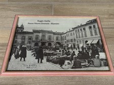 Stampa Foto Quarto Mercato Contadino Primi Del 900 Reggio Emilia Con Cornice