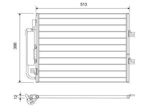 Condensatore climatizzatore - condensatore,