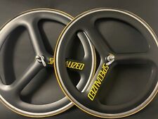 VINTAGE SPECIALIZED TRI SPOKE DUPONT ADVANCED COMPOSITES WHEELSET MADE IN USA