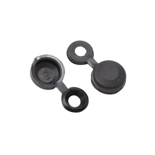 50pz nero plastica fascette