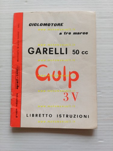 Garelli gulp manuale uso - gulp,