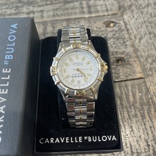 Orologio Uomo Caravelle by Bulova Cinque Stelle Analogico Bicolore Quadrante Data 37m
