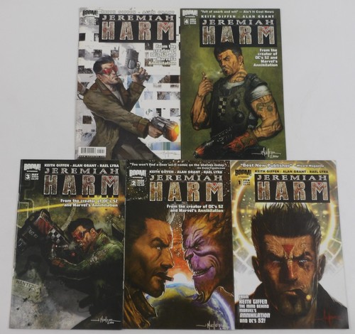 Jeremiah harm vf nm serie - #1-5,