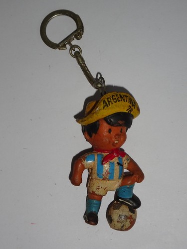 Porte clés figurine - porte-clés, argentina