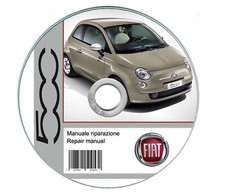 Fiat 500 (2012-2019)  U.S. version - manuale officina su Cd