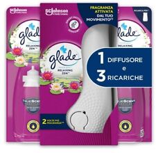 Glade Sense & Spray Profumatore Sensore Movimento Relaxing Zen 1 Diffusore + 3 R