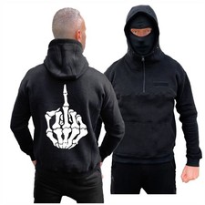 Felpa con cappuccio Ninja con