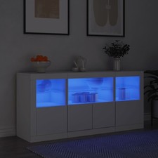 Credenza con Luci LED Bianca