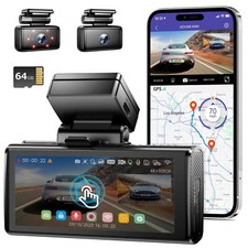 AZDOME 5K Dash Cam 3 Canali