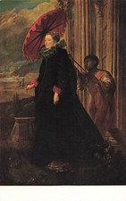 Cartolina Arte Donna Marchena