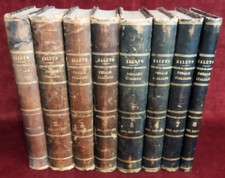COMMENTI CODICE PROCEDURA PENALE REGNO D'ITALIA di F. SALUTO - 8 vol. - 1877/79