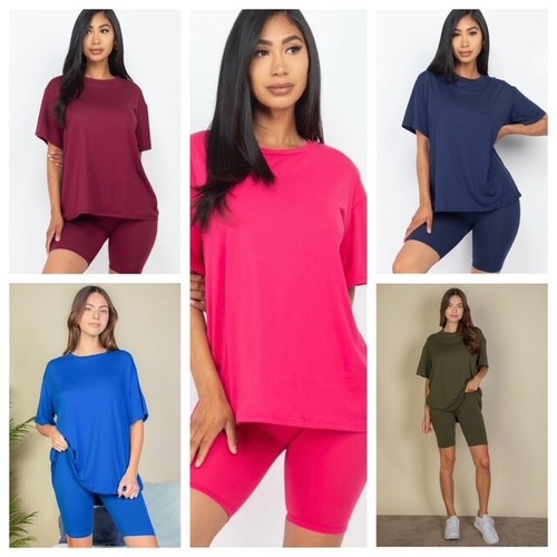 Set top pantaloncini donna