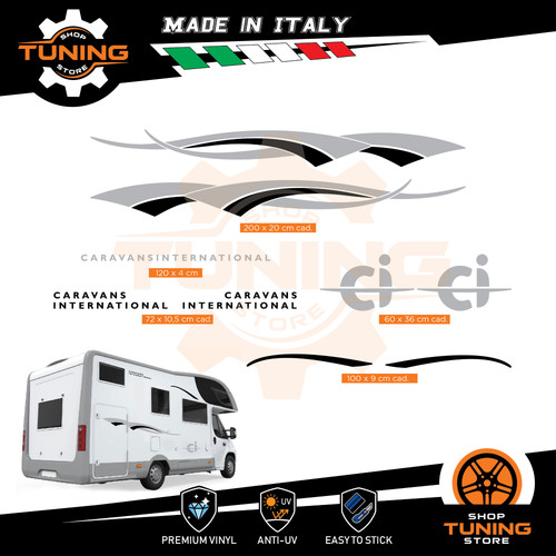 Kit adesivi camper - kit,