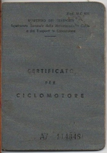 Libretto originale - 2),