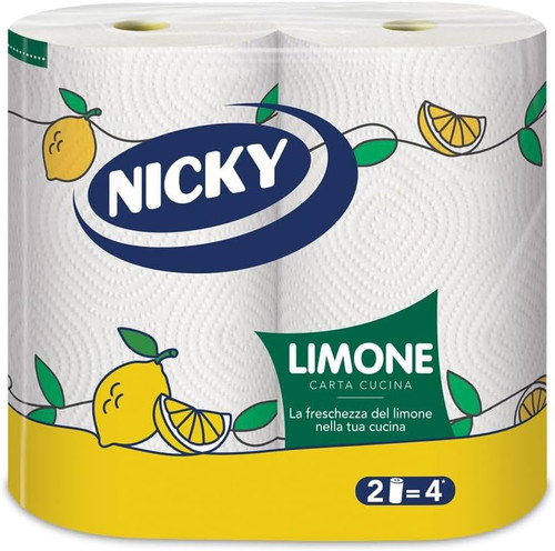 Limone carta cucina 2 rotoli - limone,