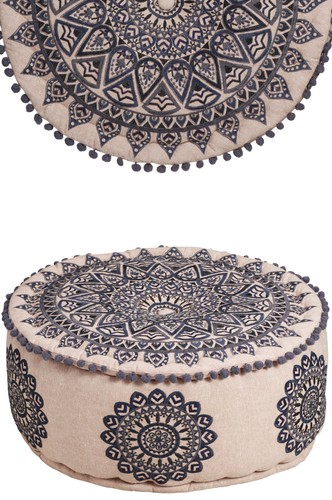 Moderno pouf deko nera - pouf,