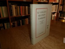 IL VANGELO SECONDO TOMMASO versione dal copto e commento di JEAN DORESSE  1960