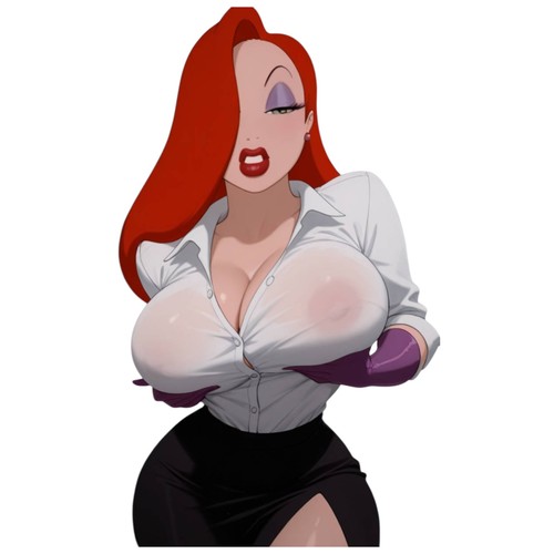 Adesivo vinile jessica rabbit - jessica,