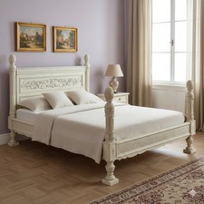 Letto matrimoniale antico - letto,