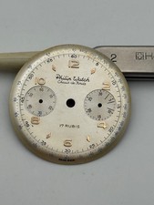 philip watch chaux de fonds 27,2mm r23 valjoux 23 dial quadrante