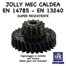 INGRANAGGIO NYLON STUFA A PELLET MOTORIDUTTORE JOLLY MEC CALDEA EN14785 EN40132