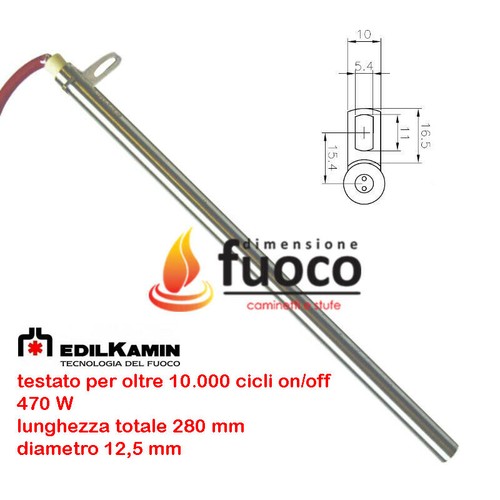 Candeletta accensione con - candeletta,