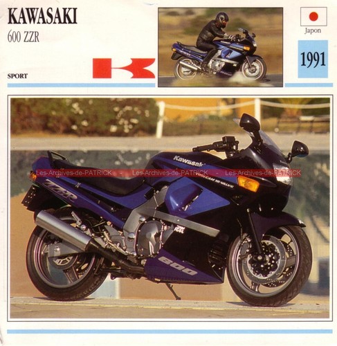 Kawasaki zzr 600 1991 - kawasaki, zz-r