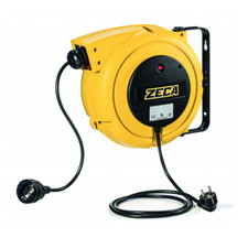 ZECA 4315/GS 15 MT  AVVOLGICAVO RIAVVOLGIBILE PER CAVO ELETTRICO ARROTOLATORE