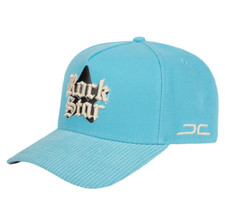 JC HATS BLUE SNAPBACK ROCKSTAR
