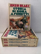 Cofanetto Storia D'italia A Fumetti 1/3 + Di Roma Enzo Biagi Mondadori 4 Vol-E17